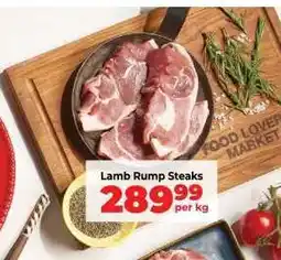 Food Lover's Market Lamb Rump Steaks offer