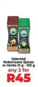 Food Lover's Market Robertsons Spices or Herbs offer