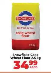 Food Lover's Market Snowflake Cake Wheat Flour 2.5 kg offer