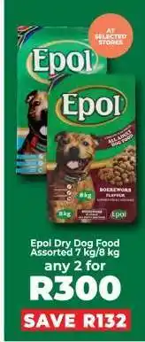 Food Lover's Market Epol Dry Dog Food Assorted 7 kg/8 kg offer