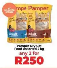 Food Lover's Market Pamper Dry Cat Food Assorted 2 kg offer