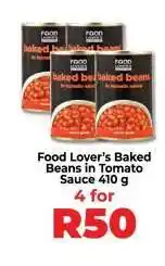 Food Lover's Market Food Lover’s Baked Beans in Tomato Sauce 410 g offer
