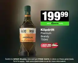 Spar Tops KLIPDRIFT offer