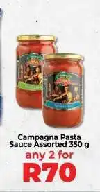 Food Lover's Market Campagna Pasta Sauce Assorted 350 g offer