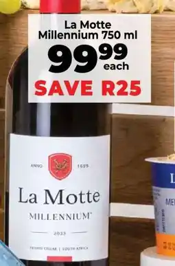 Food Lover's Market La Motte Millennium 750 ml offer