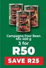 Food Lover's Market Campagna Four Bean Mix 400 g offer