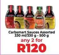 Food Lover's Market Carbsmart Sauces Assorted offer