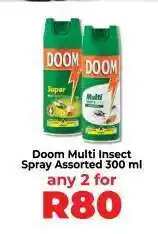 Food Lover's Market Doom Multi Insect Spray Assorted 300 ml offer