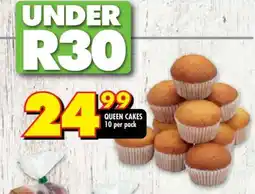 Shoprite QUEEN CAKES 10 per pack offer