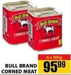 Bull Brand Corned Meat 6x 300g