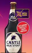 Shoprite Castle Milk Stout Beer NRB-2 x 750ml offer