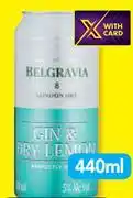 Shoprite Belgravia London Dry Gin Spirit Cooler Cans-6 x 440ml offer