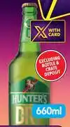 Shoprite Hunter's Premium Gold/Dry/Hard Lemon/Export Cider-2 x 660ml offer