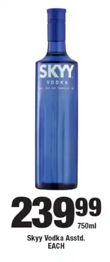 OK Liquor Skyy Vodka offer