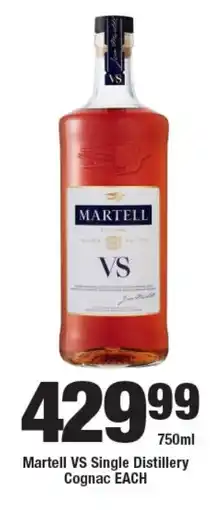 OK Liquor Martell VS Single Distillery Cognac offer