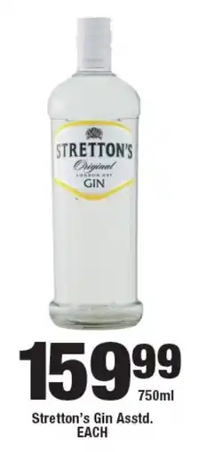 OK Liquor Stretton's Gin offer