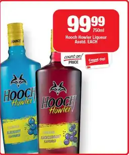 OK Liquor Hooch Howler Liqueur offer