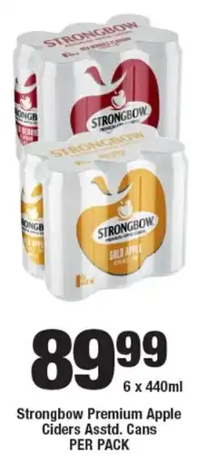 OK Liquor Strongbow Premium Apple Ciders Cans offer