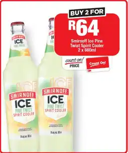 OK Liquor Smirnoff Ice Pine Twist Spirit Cooler offer