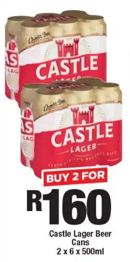 OK Liquor Castle Lager Beer Cans offer