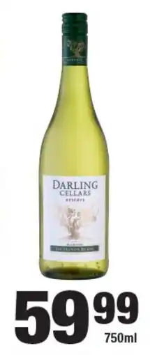 OK Liquor Darling Cellars Bush Vine Sauvignon Blanc, Chardonnay Reserve, Chenin Blanc, Pyjama Bush Rosé or Shiraz/ Malbec/Grenache Wine offer
