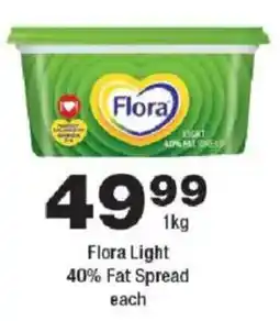 OK urban Flora Light 40% Fat Spread offer