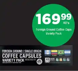 OK urban Foreign Ground Coffee Caps Variety Pack offer