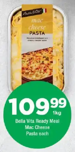 OK urban Bella Vita Ready Meal Mac Cheese Pasta offer