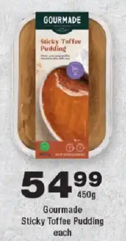 OK urban Gourmade Sticky Toffee Pudding offer