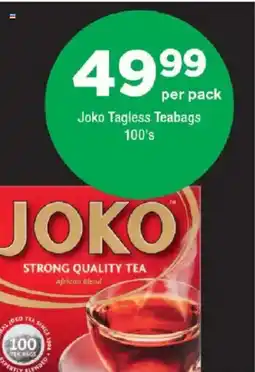 OK urban Joko Tagless Teabags offer