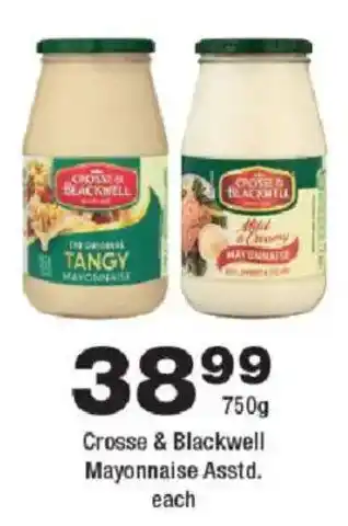 Crosse & Blackwell Mayonnaise