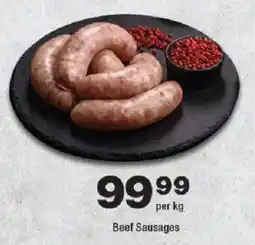 OK urban Beef Sausages offer
