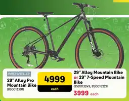 Makro Movelo 29" Alloy Pro Mountain Bike offer