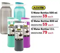Makro Addis Water Bottles offer