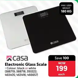 Makro Casa Electronic Glass Scale offer