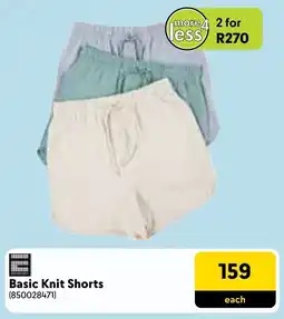 Makro Basic Knit Shorts offer