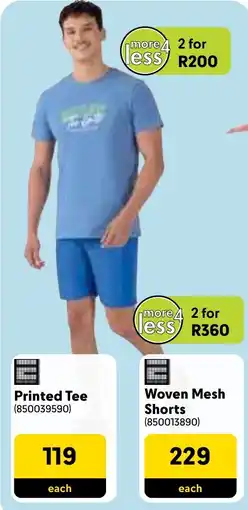 Makro Woven Mesh Shorts offer