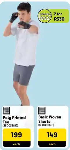 Makro Basic Woven Shorts offer