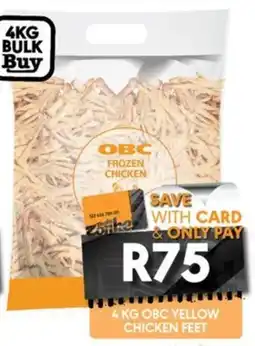 OBC Meat & Chicken Obc yellow chicken feet offer