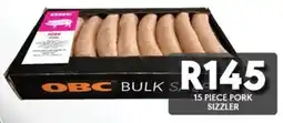 OBC Meat & Chicken Pork sizzler offer
