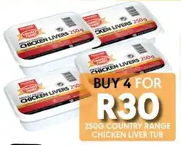 OBC Meat & Chicken Country range chicken liver tub offer