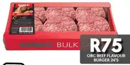 OBC Meat & Chicken Obc beef flavour burger offer