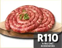 OBC Meat & Chicken Obc boerewors offer