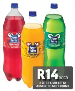 OBC Meat & Chicken Spar-letta assorted soft drink offer