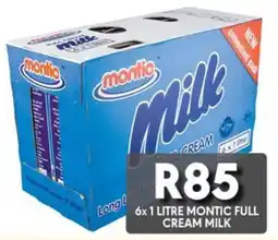 OBC Meat & Chicken Montic full cream milk offer