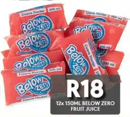 OBC Meat & Chicken Below zero fruit juice offer