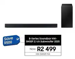 Samsung Samsung B-Series Soundbar HW- B450F 2.1 ch Subwoofer 2025 offer