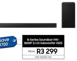 Samsung Samsung B-Series Soundbar HW- B650F 3.1 ch Subwoofer 2025 offer