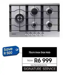 Samsung Samsung 75cm Inox Gas Hob offer