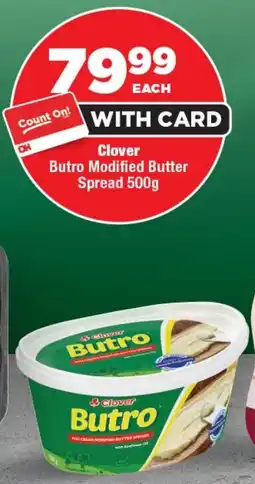 OK Foods Clover Butro Modified Butter Spread offer